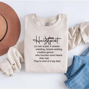 Hair Stylist Tshirt, Hair Dresser Sweatshirt, Funny Hair Stylist TShirt, Gift for Hairdresser, Cute Gift for Hair Stylist Licensed Hairapist
