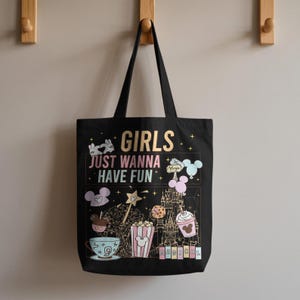 Disney Castle Tote Bag – Girls Just Wanna Have Fun image 1