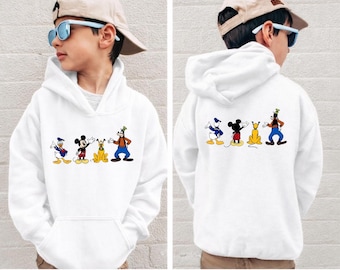 Mickey And Friends Kids Hoodie, Disney Friends Toddler Sweatshirt