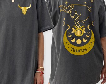 Chemise astrologie Taureau : cadeau d'anniversaire du zodiaque pour maman