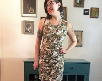Vintage 90s Floral Mini Dress