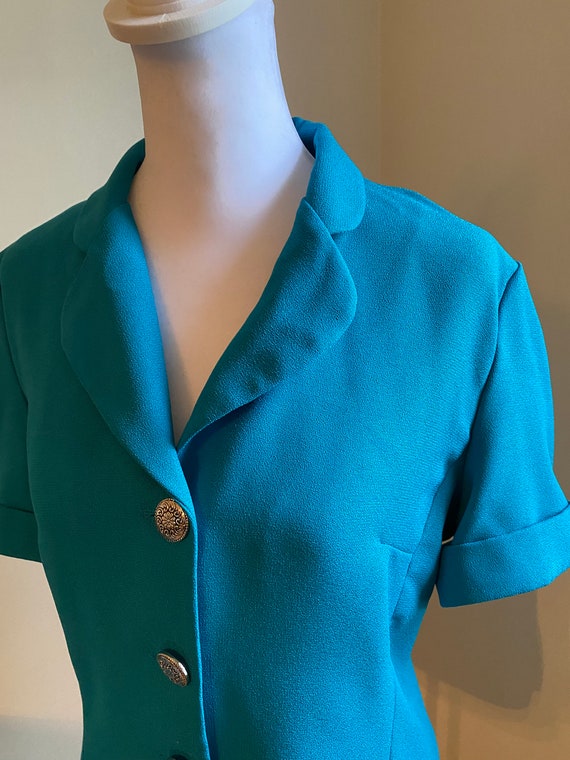 Vintage Leslie Fay Vintage Short Sleeve Blazer - image 2