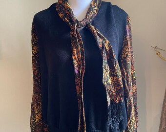 Vintage Gianna Scarf Sweater