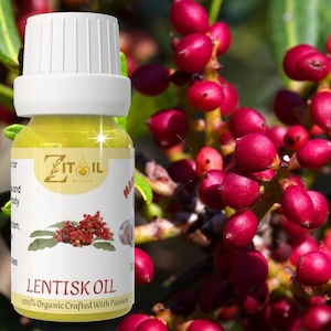 Marokkanisches Lentisk Öl | Naturkosmetische botanische Pflanzenöl für Haare & Haut (1oz / 30ml)