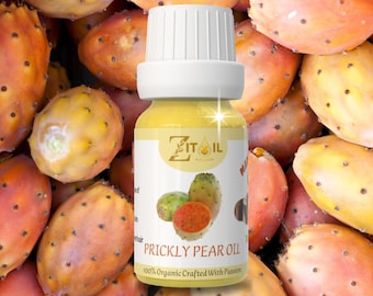 Aceite de semilla de tuna marroquí / Aceite de higo chumbo de origen botánico, cosmético natural, para cabello y piel (30 ml)