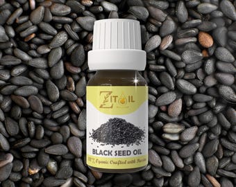 Moroccan Black Seed Oil | Natural Cosmetic Botanical Plant-based Oil for Hair & Skin (1oz/30ml)