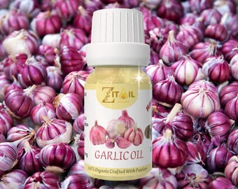 Aceite de ajo marroquí / Aceite botánico natural para el cabello y la piel (30 ml)