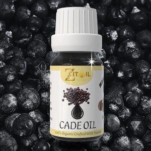 Olio di Cade Marocchino / Olio di catrame di ginepro a base vegetale, cosmetico naturale, per capelli e pelle (1 oz/30 ml)