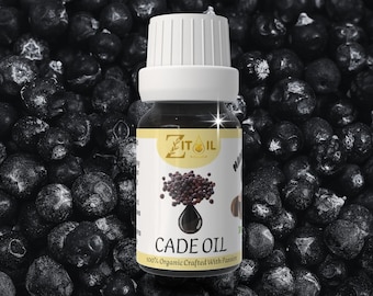 Aceite de cade marroquí / Aceite de alquitrán de enebro de origen botánico, cosmético natural, para cabello y piel (30 ml)