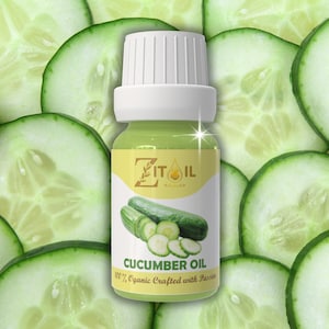 Aceite de pepino marroquí / Aceite botánico natural para el cabello y la piel (30 ml) imagen 1