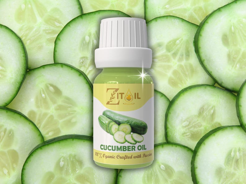 Aceite de pepino marroquí / Aceite botánico natural para el cabello y la piel (30 ml) imagen 1