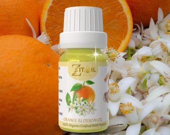 Aceite de flor de naranja marroquí / Aceite de neroli de origen botánico, cosmético natural para cabello y piel (30 ml)