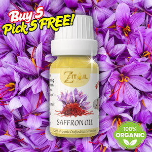 Safranöl marokkanisch | 100% organisch, rein & natürlich für Haare, Haut | Kräuter-Vegan-Beauty-Öl aus Marokko | 30ml | زيت الزعفران