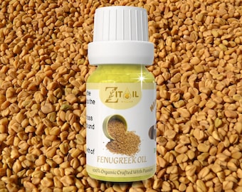 Aceite de fenogreco marroquí / Aceite botánico natural para el cabello y la piel (30 ml)