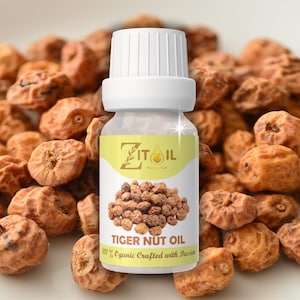 Moroccan Tiger Nut Oil | Natural Cosmetic Botanical Plant-based Oil for Hair & Skin (1oz/30ml)