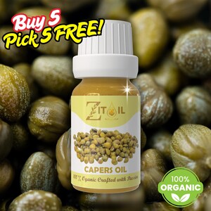 Capers Oil Moroccan | Caper Oil | 100% Organic, Pure & Natural for Hair and Skin | Vegan Beauty Oil  | 1oz (30ml) | زيت الكبار