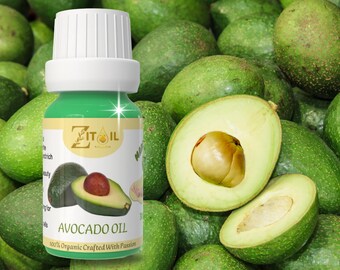 Moroccan Avocado Oil | Natural Cosmetic Botanical Plant-based Oil for Hair & Skin (1oz/30ml)