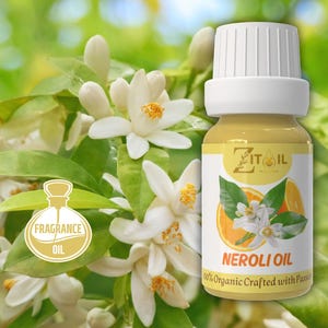 Moroccan Neroli Fragrance Oil | Sweet Orange Blossom Scent for Massage & Spa (1oz/30ml)