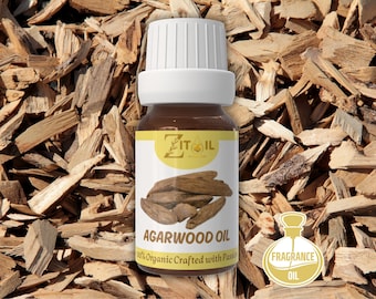Moroccan Agarwood Fragrance Oil | Deep Woody Oud Scent for Massage & Spa (1oz/30ml)