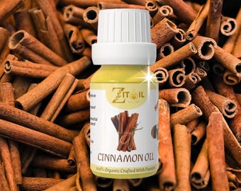 Olio di cannella marocchina / Olio cosmetico naturale a base vegetale per capelli e pelle (1 oz/30 ml)