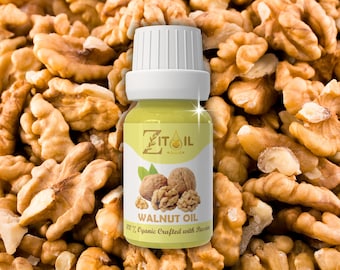 Moroccan Walnut Oil | Natural Cosmetic Botanical Plant-based Oil for Hair & Skin (1oz/30ml)
