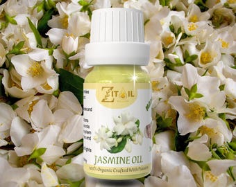 Aceite de jazmín marroquí / Aceite botánico natural para el cabello y la piel (30 ml)