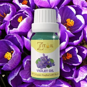 Marokkanisches Veilchenöl | Naturkosmetische botanische Pflanzenöl für Haare & Haut (1oz / 30ml)