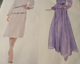 Vogue pattern vintage 1836, dress size 10, Christian Dior