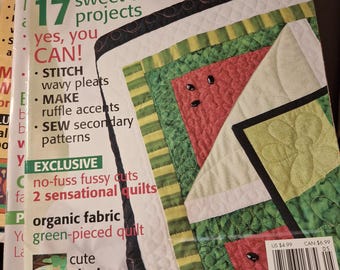 McCalls Quick Quilts magazine back issues, your choice, patterns, 07 to 2012