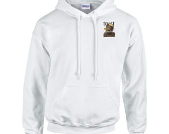 Trust L8night Heavy Blend Hoodie - weiche, bequeme Baumwoll-Polyester-Mischung mit Beuteltasche