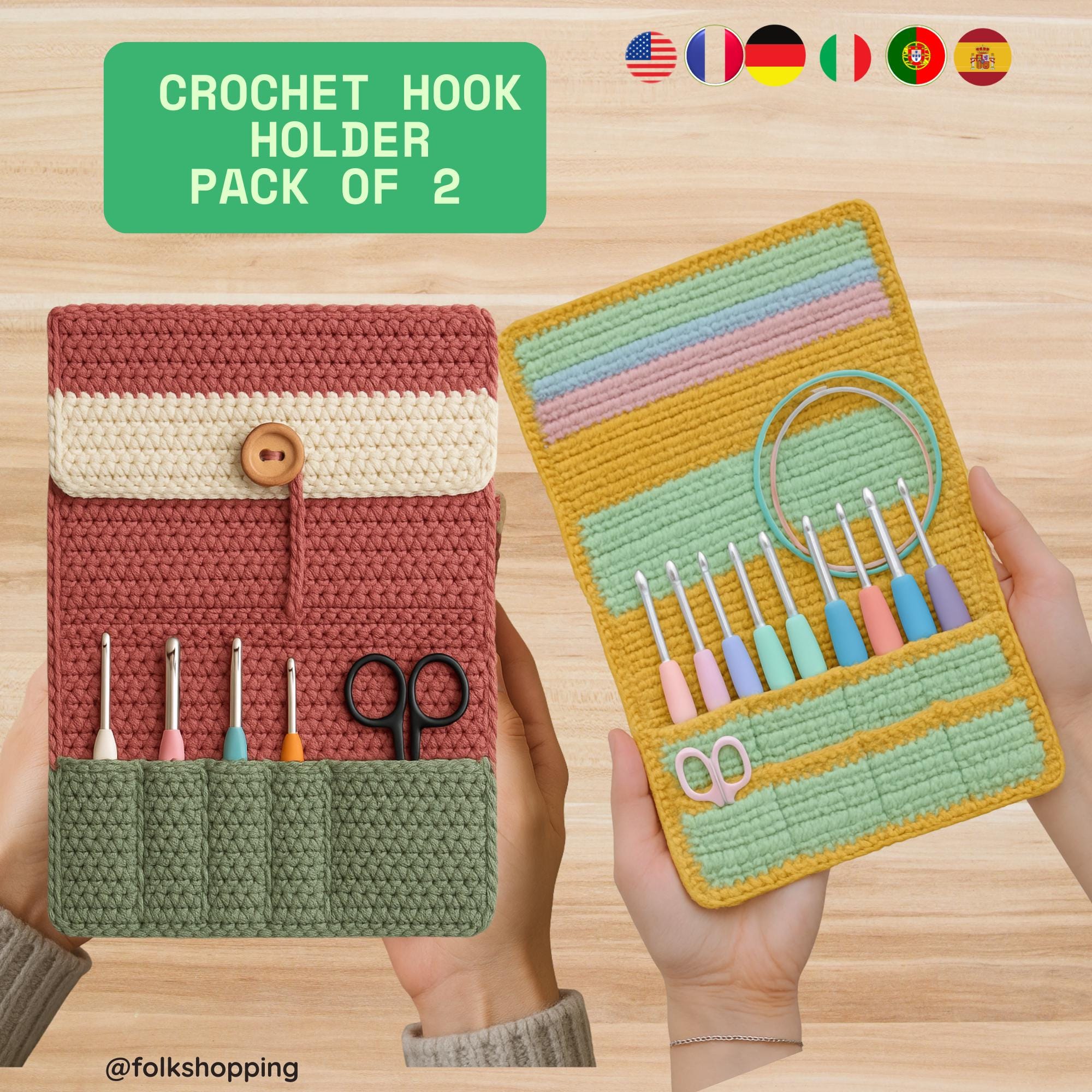 Crochet Hook Case Patterns