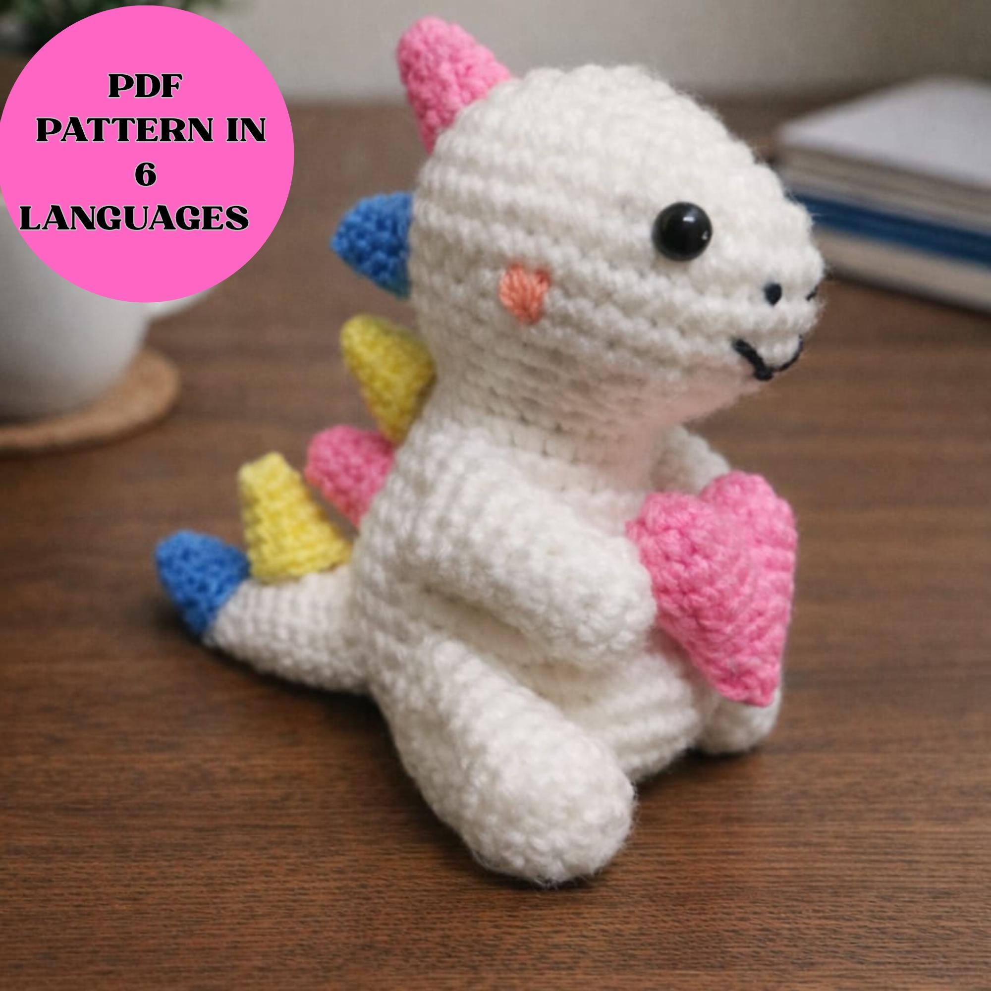 Jellycat Heart Dragon - Etsy