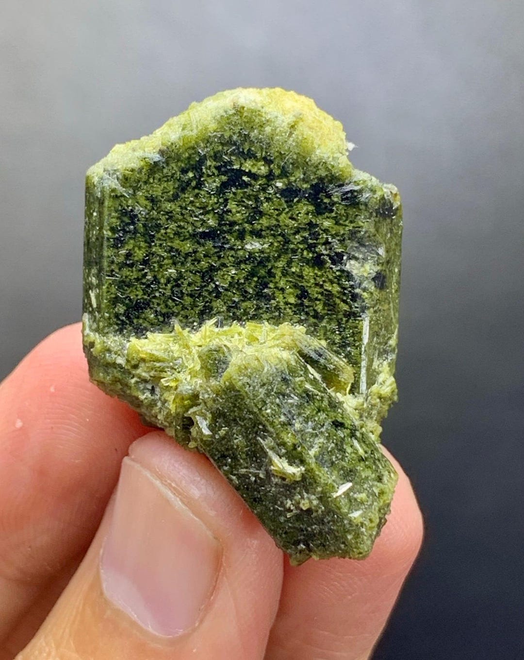 Natural Green Color Epidote Crystal From Baluchistan Mine. 18 Grams - Etsy