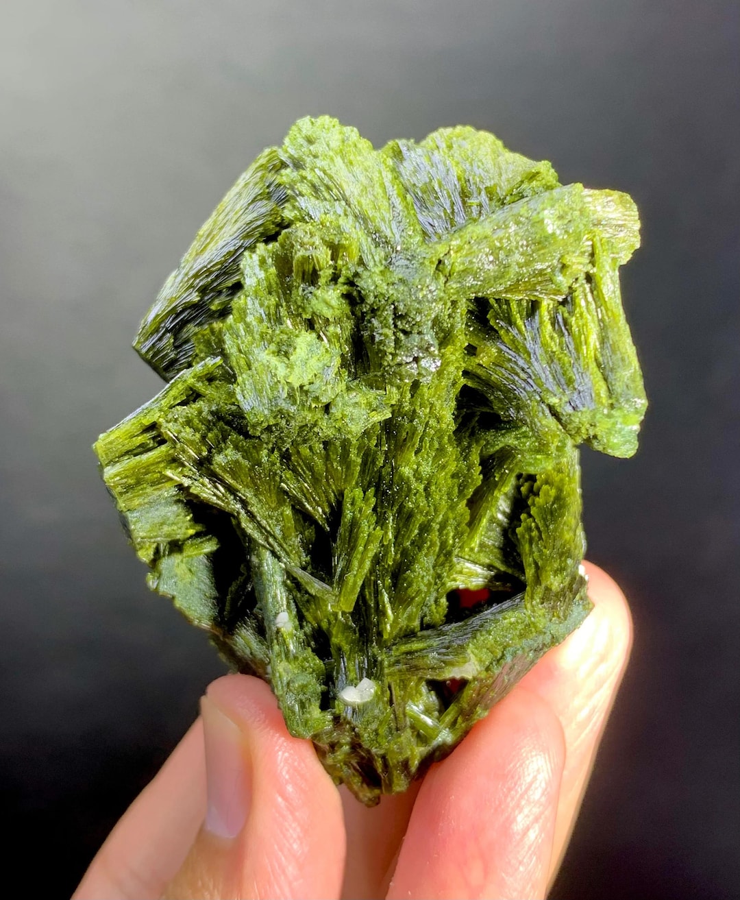Natural Green Color Epidote Bunch Specimen From Baluchistan Mine ...