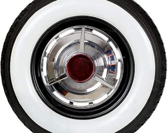 Permanent Chevrolet Racing Tire Lettering Stickers 1.25" for 14" to 22" 8 pcs Kit