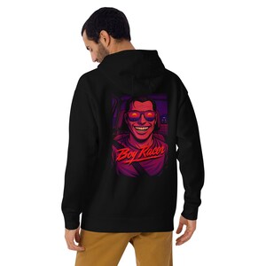 Boy Racer Hoodie – Premium Unisex Fit | Graphic Pullover Streetwear | Short Shift Club