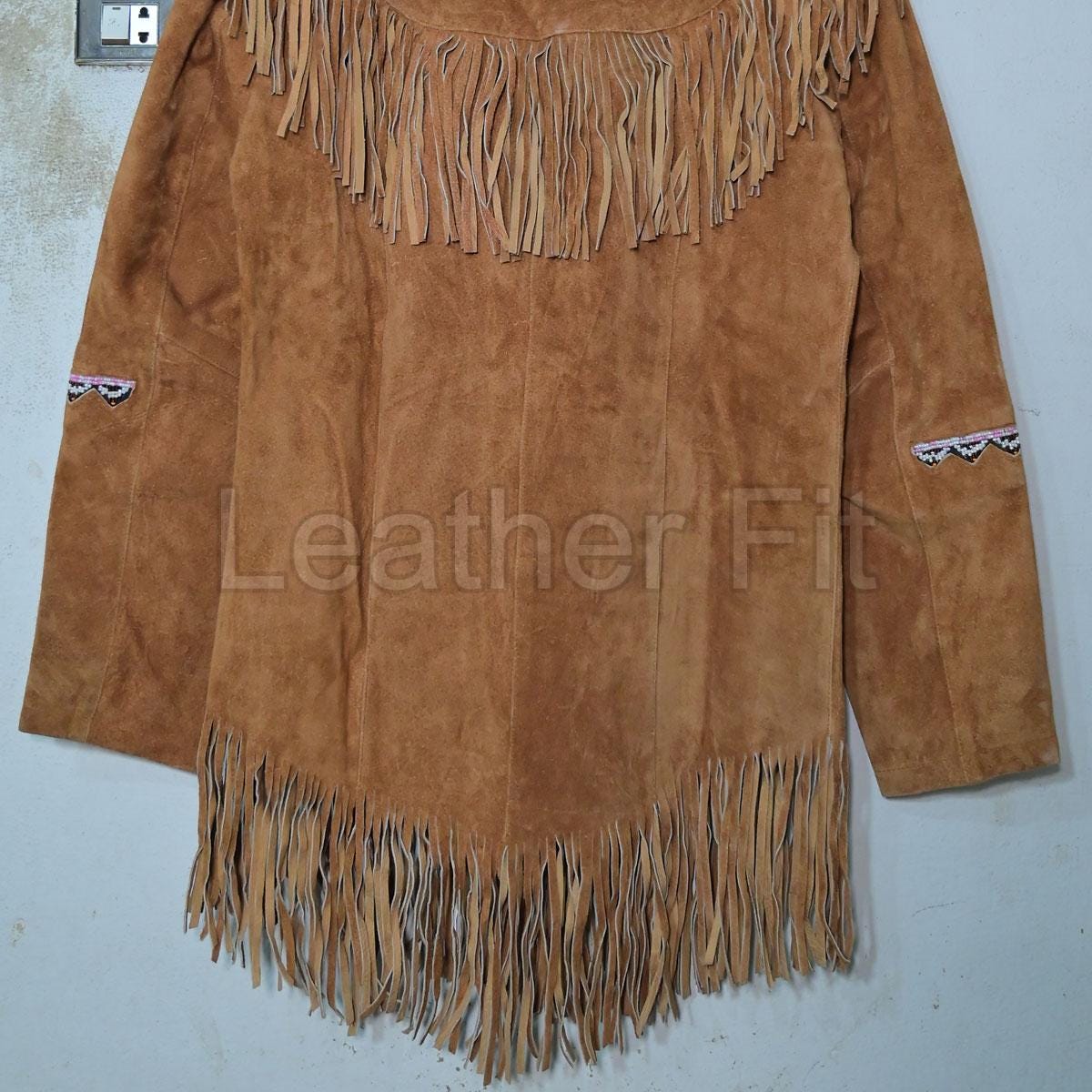 Handmade Suede Fringe Western Jacket, Cowgirl Beaded Rodeo Coat - Etsy