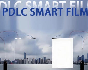 Smart PDLC Window Film for Car – 12V Electrochromic Switchable Tint for Auto Glass