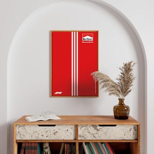 McLaren MP4/4 Ayrton Senna Poster | Klassische F1-Rennkunst von 1988 | Bausteinmodell kompatibel mit 10330 | 300 DPI, Formel-1-Poster