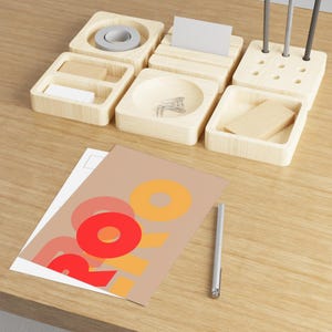 Zusammen anders: Einzigartige Postkarte, Boho Style, Besonderes Gedicht, Geschenke, Yoga Life, Arty Stationery, Free Spirit, Einzigartige Karten, Bauhaus