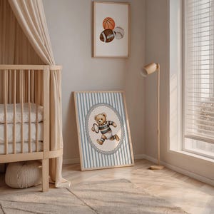 baby boy nursery prints set of 6 golf nursery decor