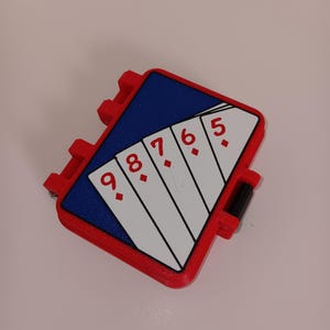 Playing Card Case for a Single Deck - Card Storage Box - Card Deck Box - Poker Card Box