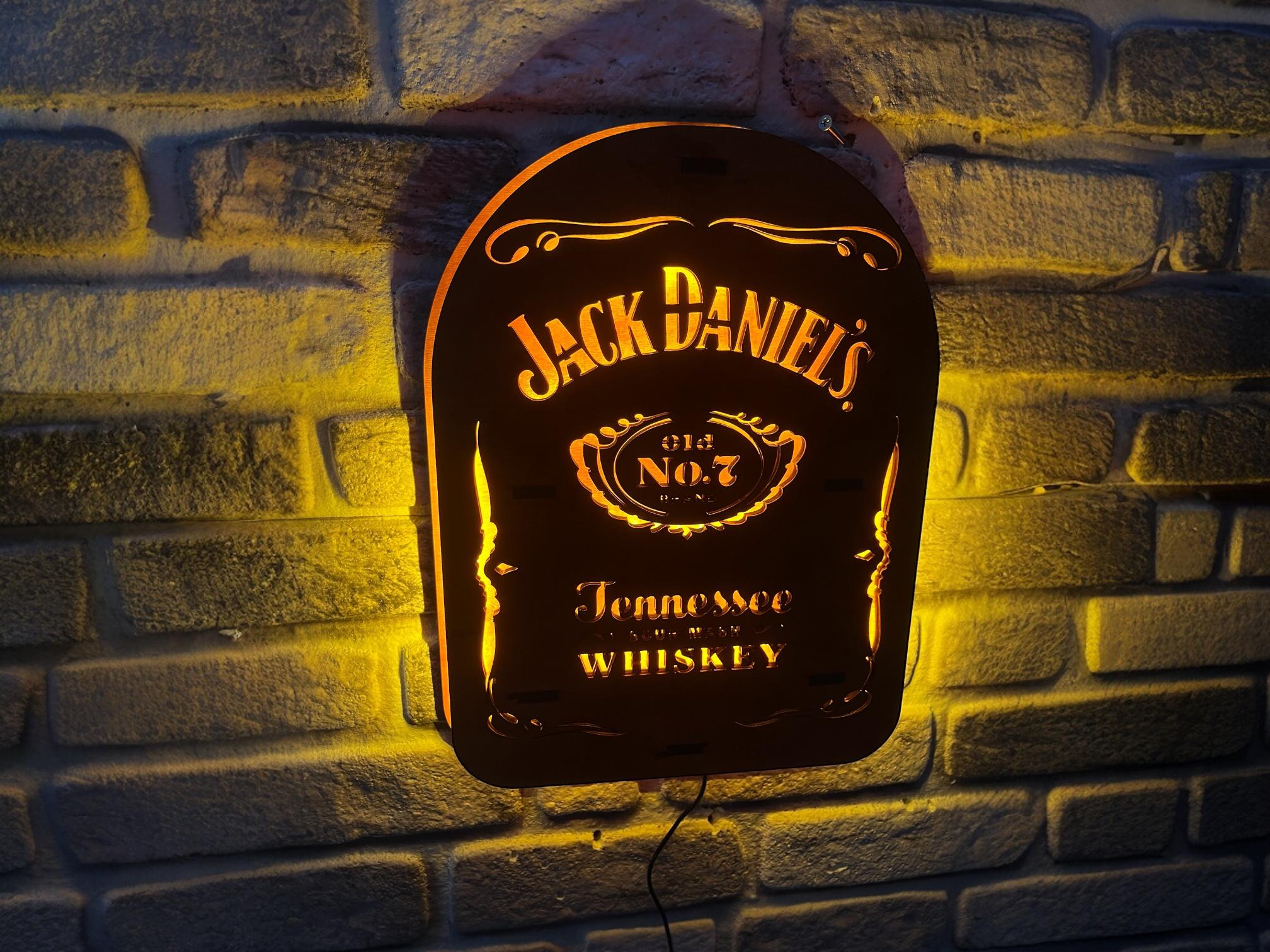Neon Jack Daniels Decor - Etsy