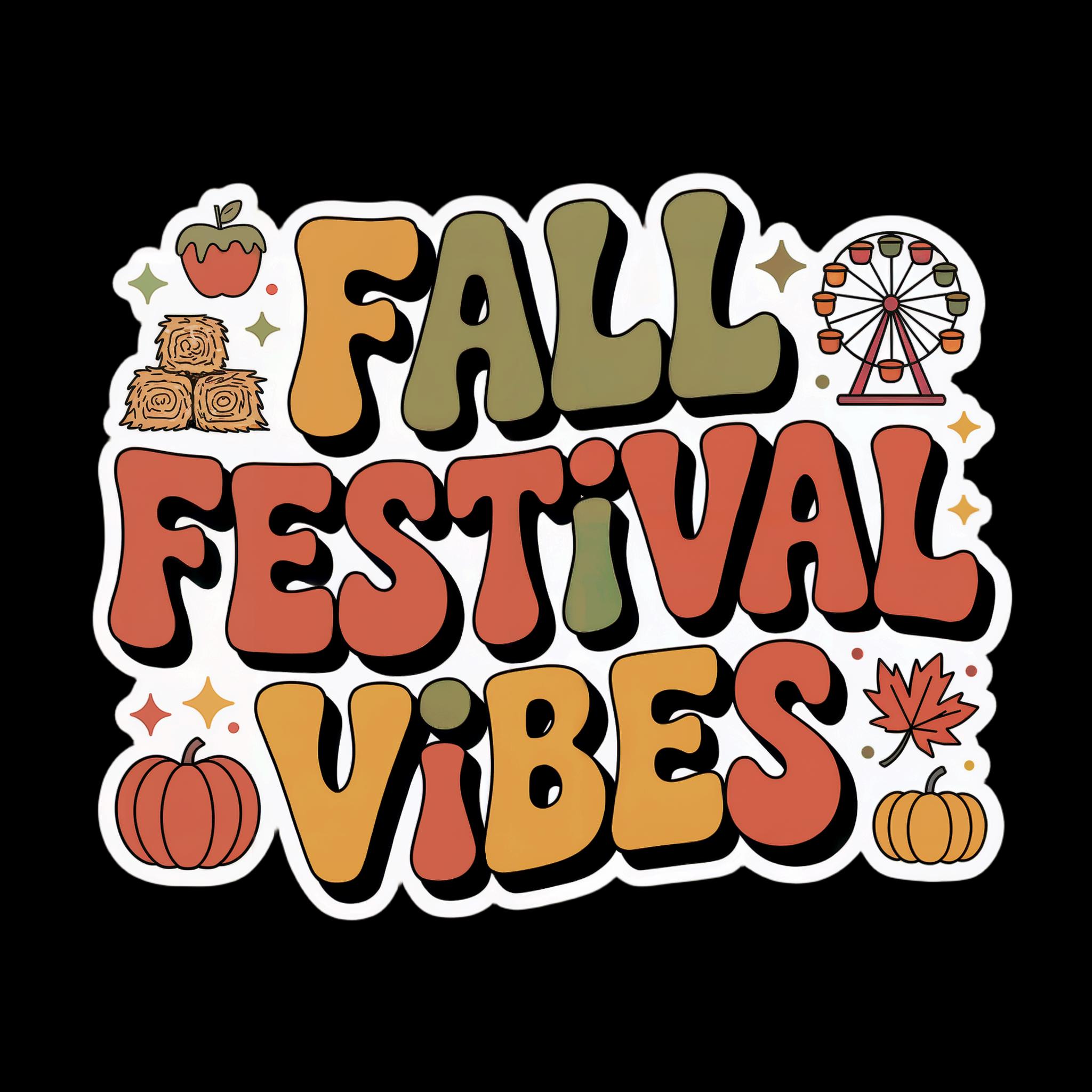 Fall Festival Vibes – Cozy PNG for Shirts, Mugs & Craft Projects ...