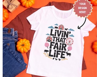 County Fair SVG File: Livin' That Fair Life Design
