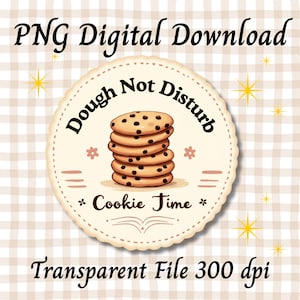 Vintage Baker Label Style Cookie labels, stickers and Kitchen Decor