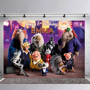 Sing 2 Poster - Etsy Singapore