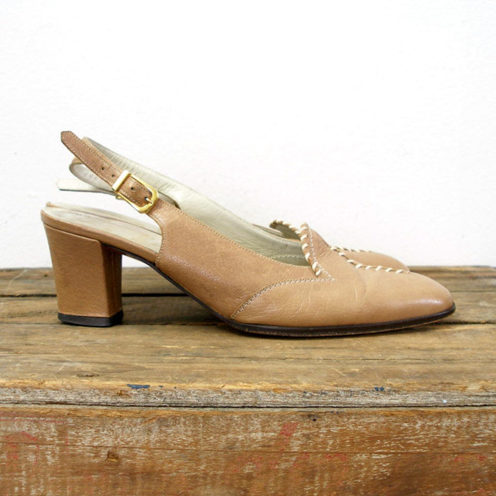 camel high heel shoes