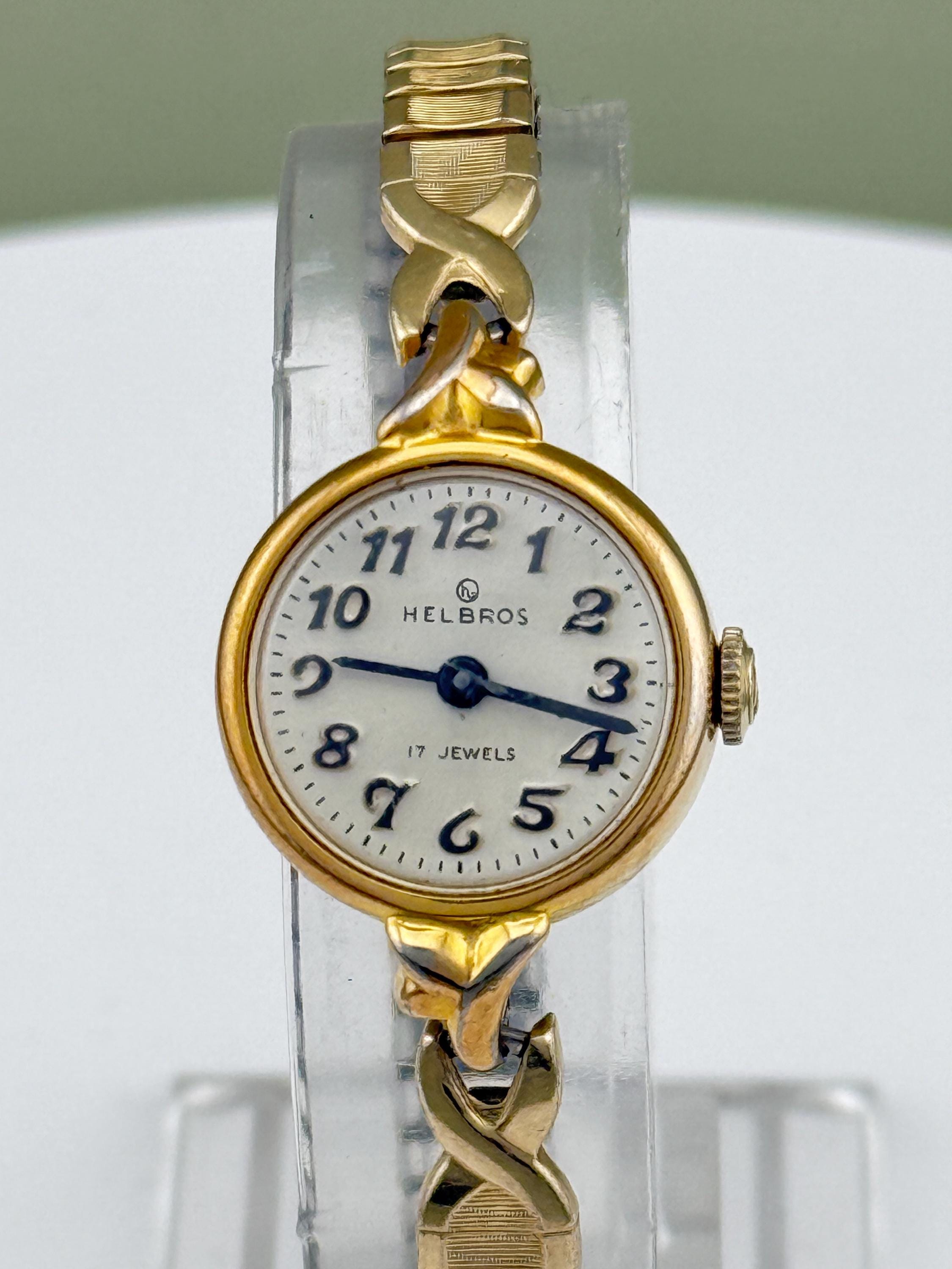 Luger Swiss Made Watch Gold & Silver Tone Bracelet Luger Swiss Watch - Etsy main image 2
