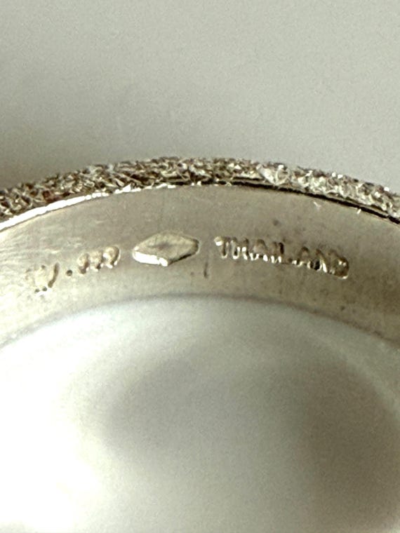 Sterling Silver Stackable Bundle - Two Bands Size… - image 3